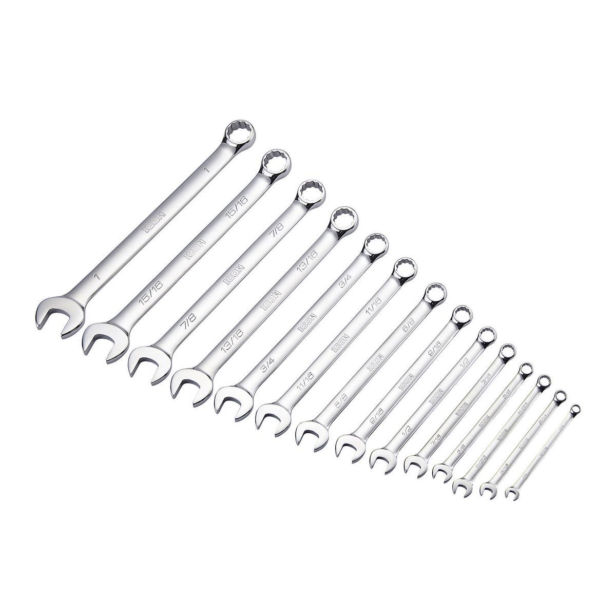 14 Piece SAE Combination Wrench Set D71358