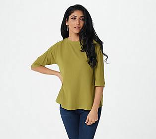 Ribbed Knit Top Q467208