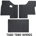 All-Weather Rubber Truck Floor Mats Cargo Liners 3PCS Set A50583
