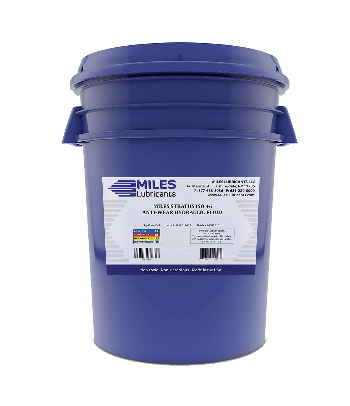 ISO 46 Anti Wear Hydraulic Fluid 5 Gallon Pail L670