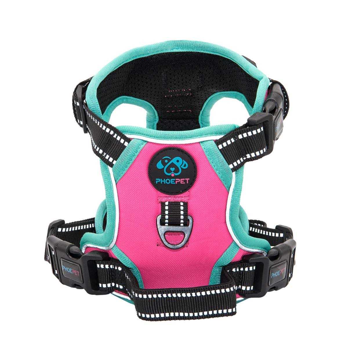 No Pull Reflective Dog Harness with Handle D898866