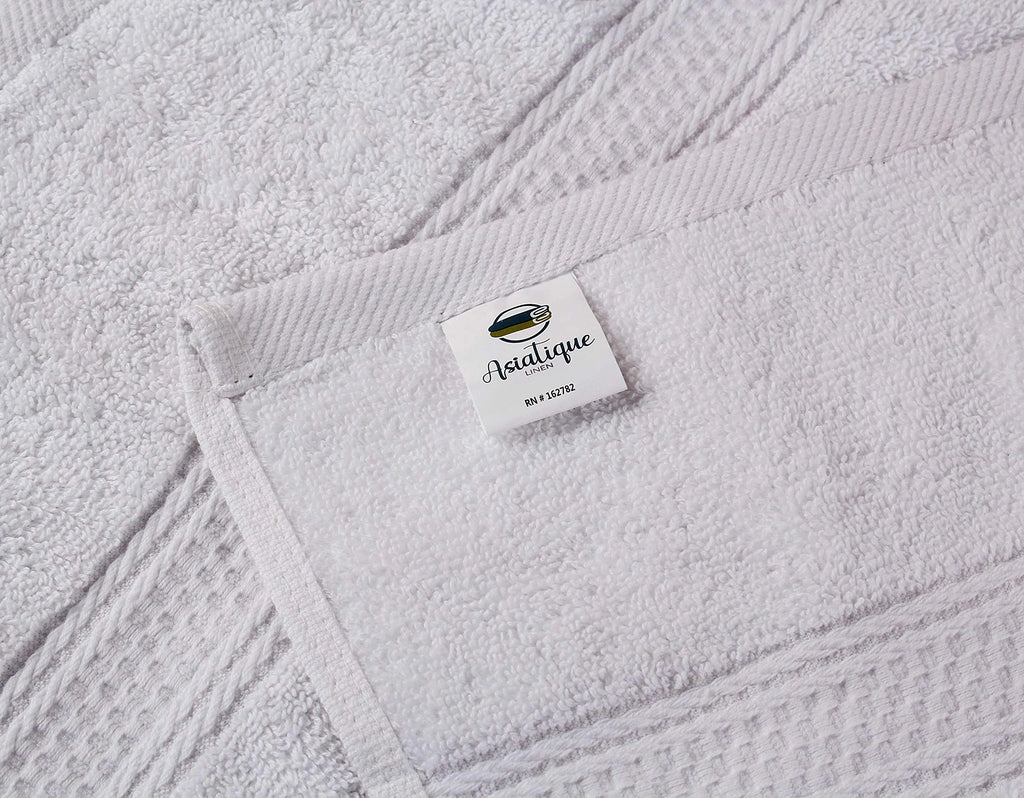 8 Piece Beige 650 GSM 100% Cotton Bath Towels Set W593