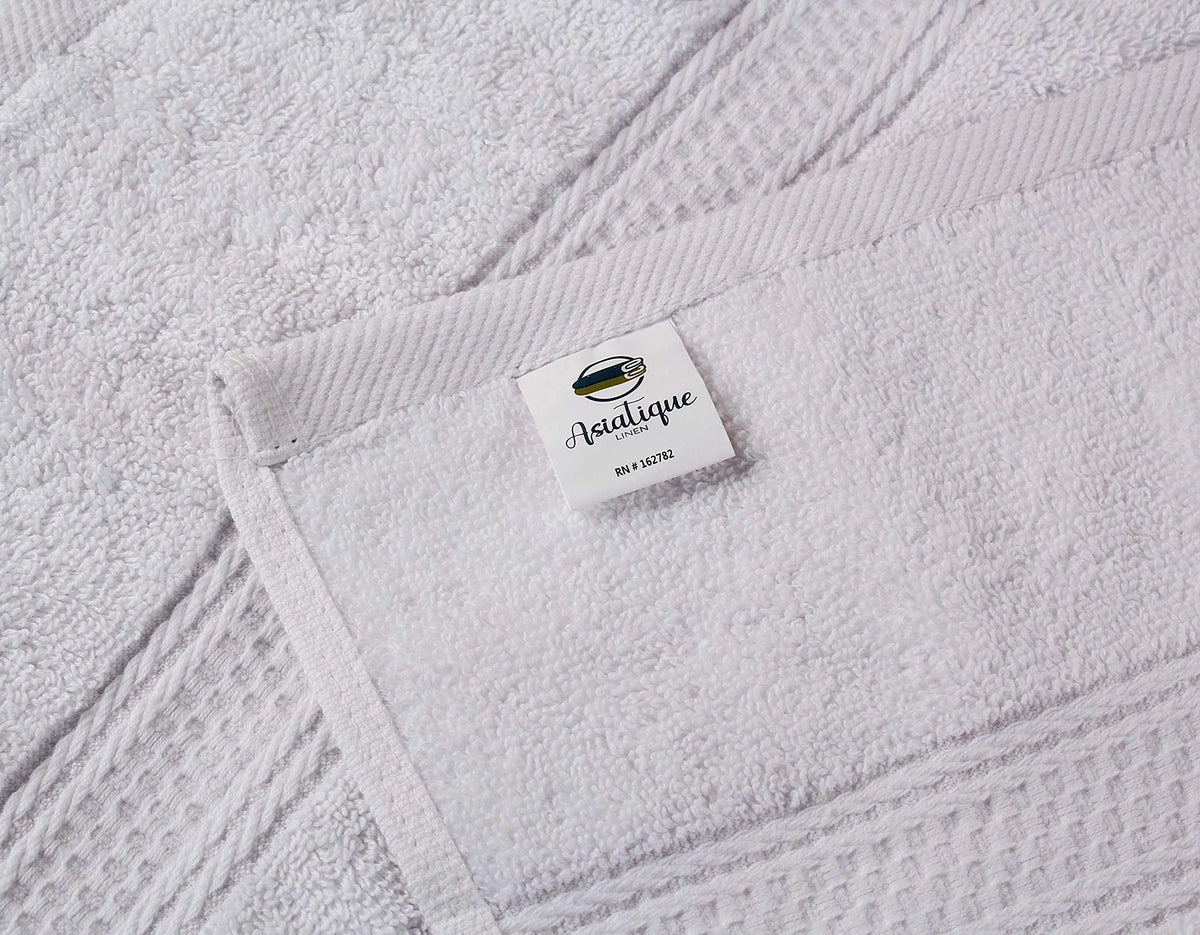 8 Piece Beige 650 GSM 100% Cotton Bath Towels Set W593