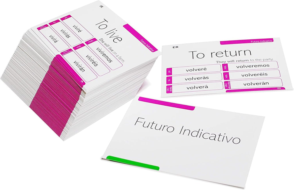 Spanish Conjugation Flash Cards R896940
