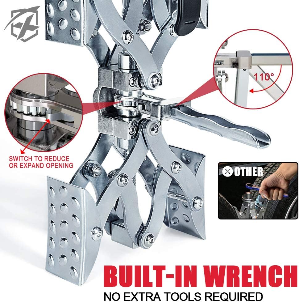 Wheel Stabilizer with Anti-Theft Combination Lock, Pair S878