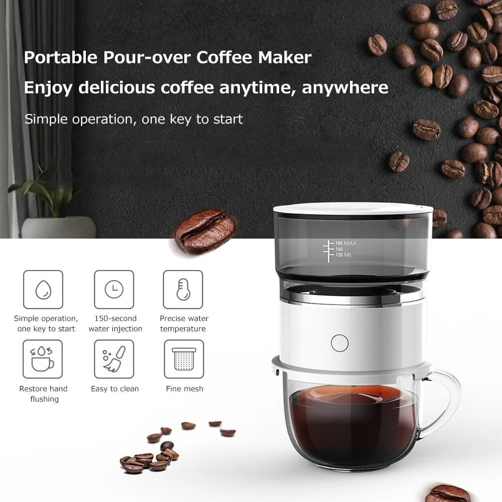 Portable Mini Electric Espresso Coffee Maker S5153