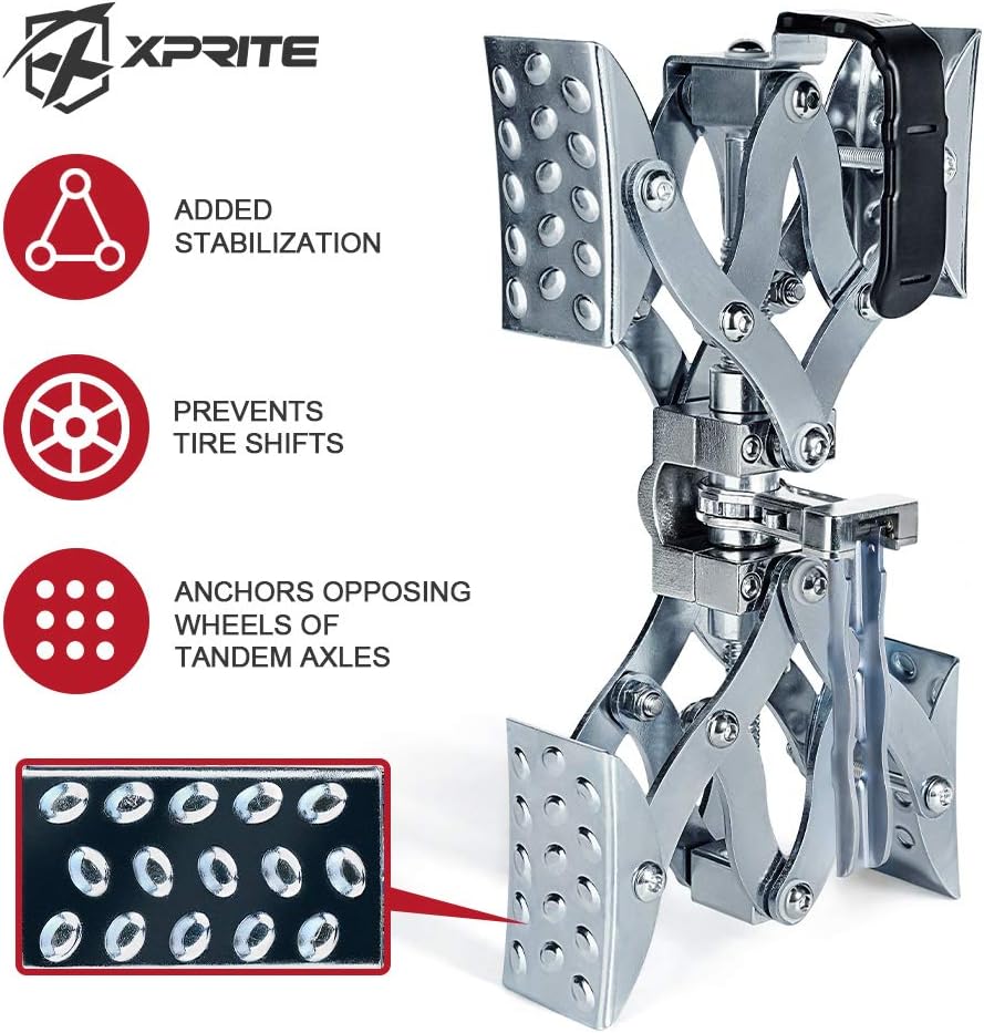 Wheel Stabilizer with Anti-Theft Combination Lock, Pair S878