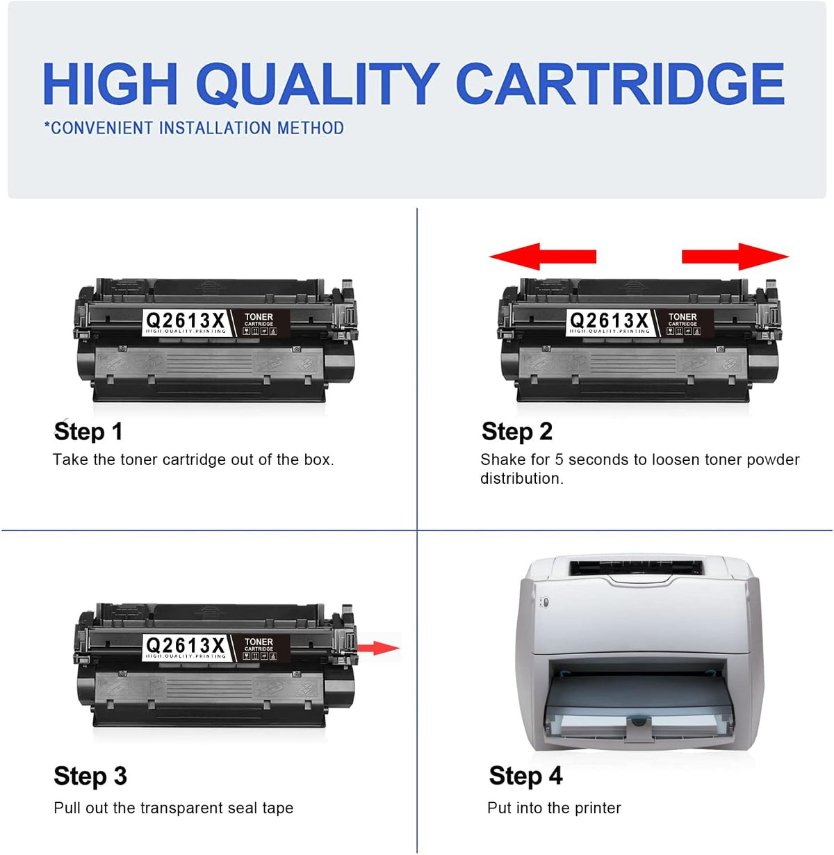 Compatible Black Toner Cartridges 2-Pack P718084