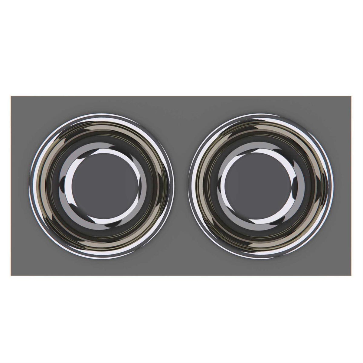 Personalized Elevated Dog Bowl Stand with Internal Storage N568