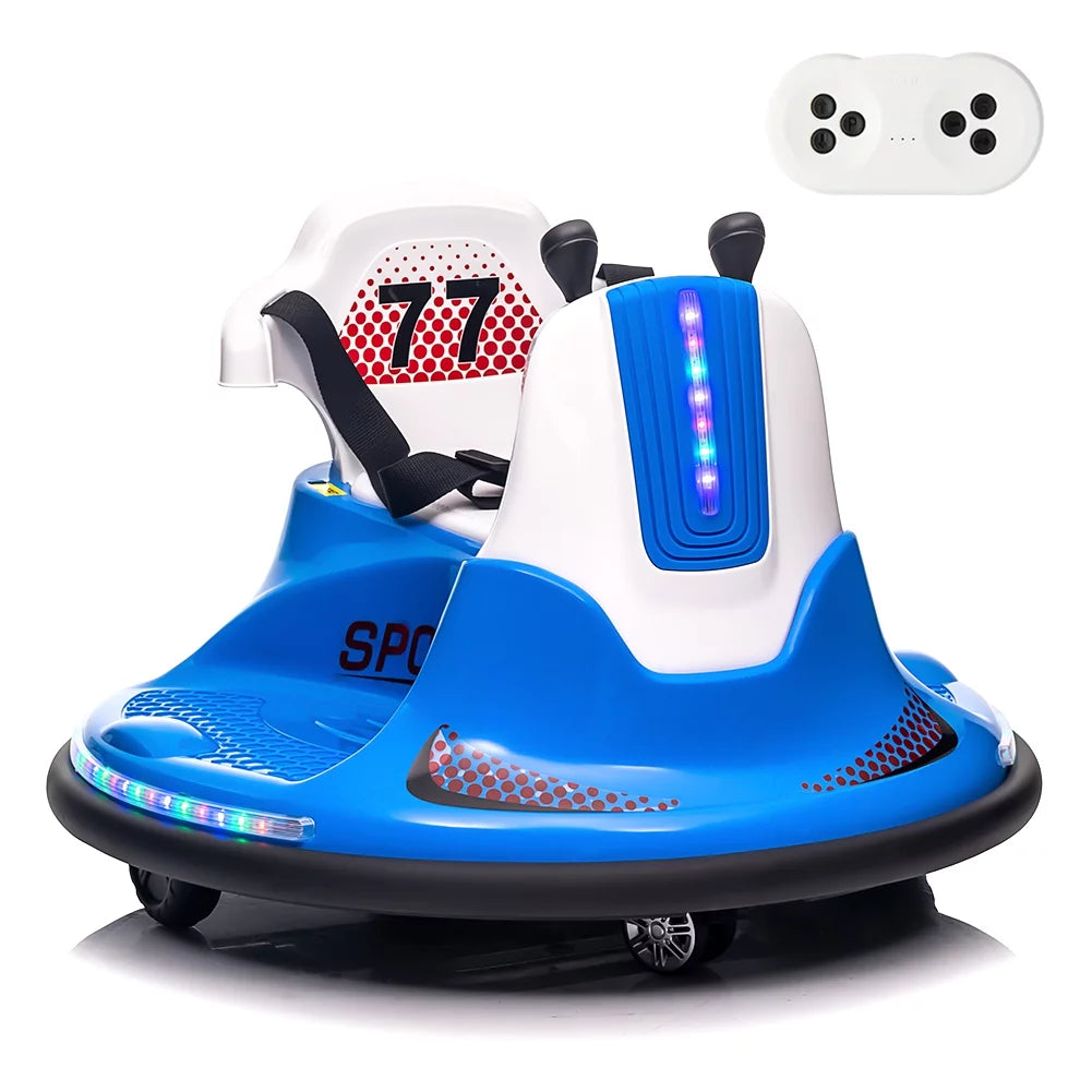 6V Kids Ride on Bumper Car with Remote Control Z590457