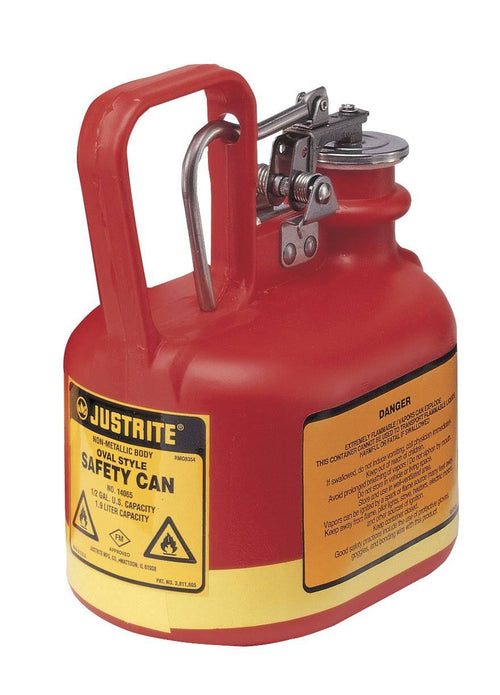 0.5 Gallon Red Polyethylene Safety Can L236424