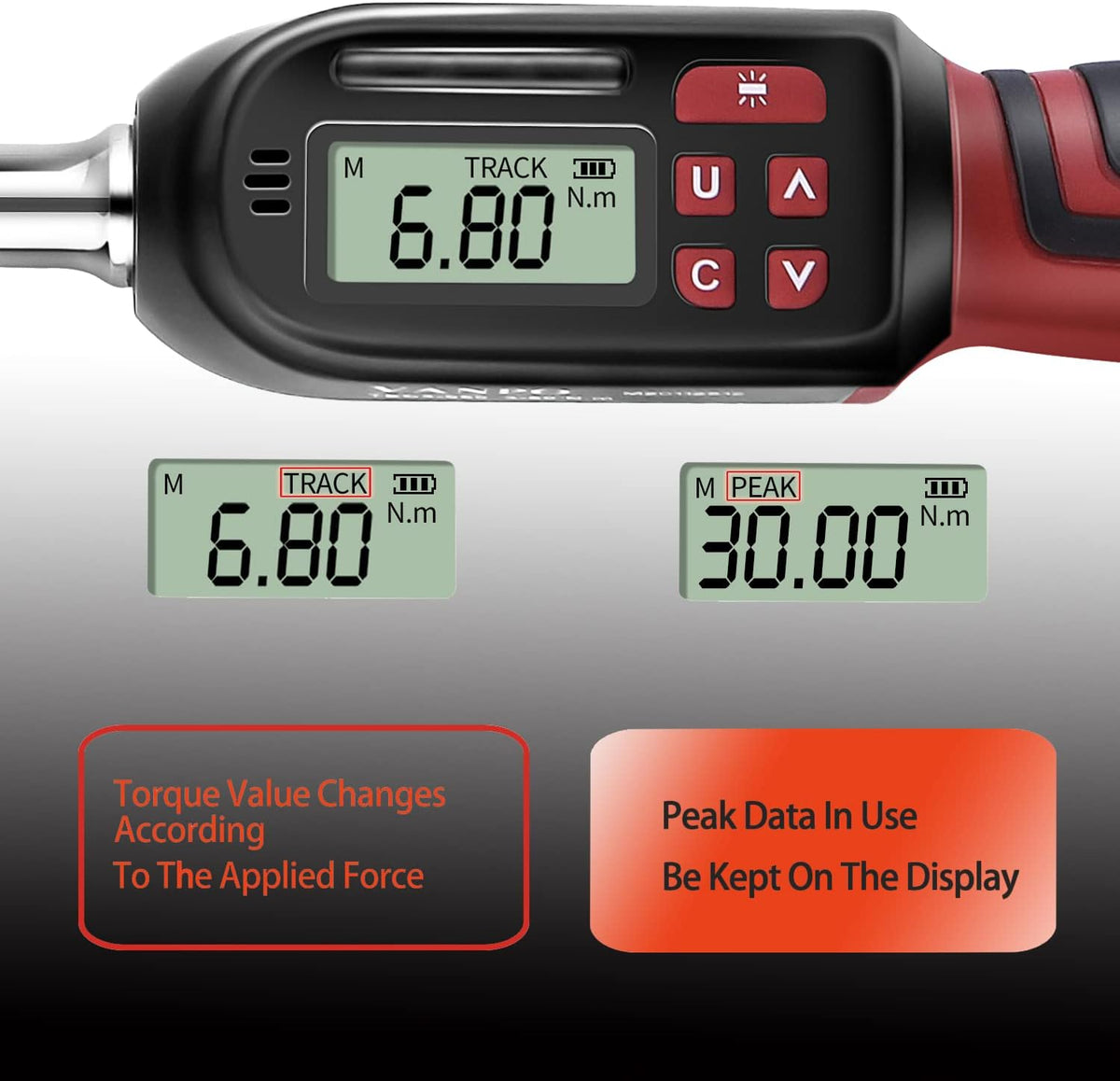 1/2-Inch Drive Digital Torque Wrench G3908