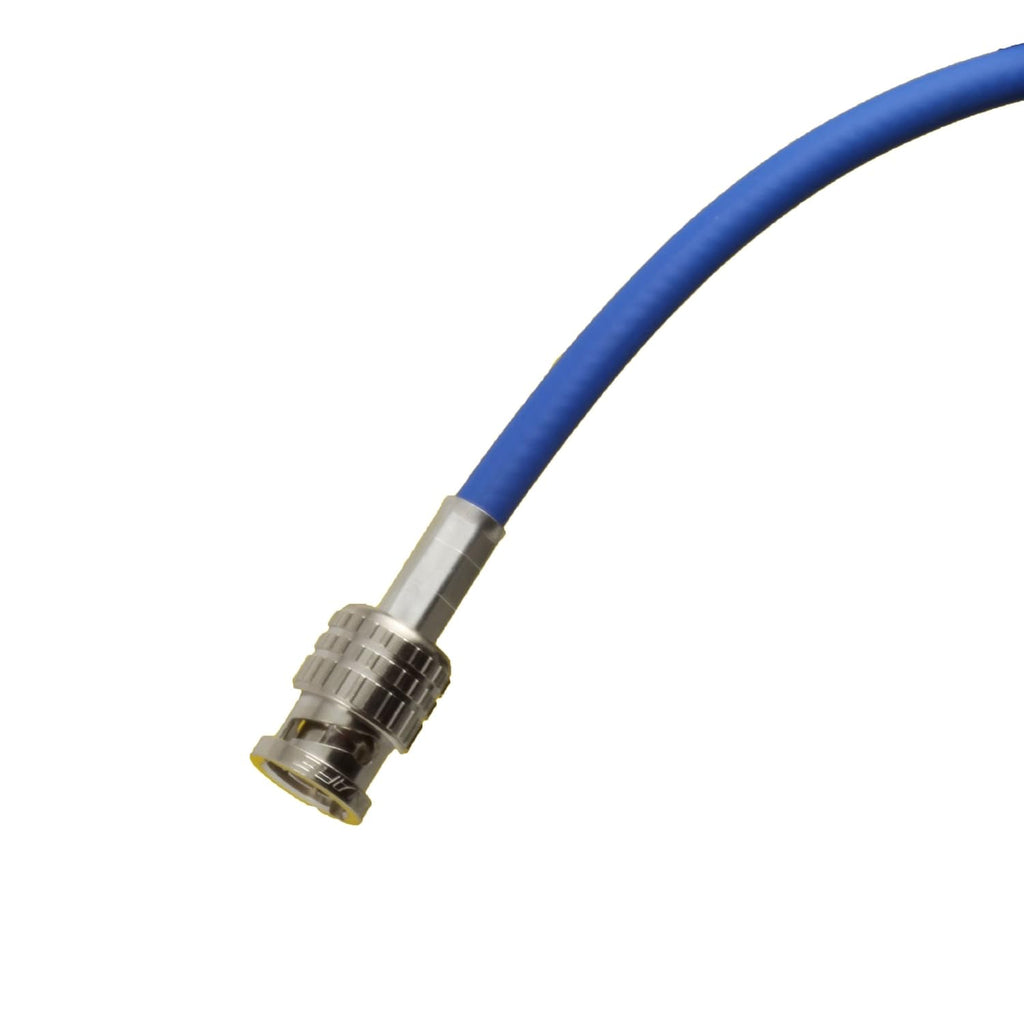3G/6G HD SDI Patch Cable, BNC to BNC, Blue, 25 Foot A12620