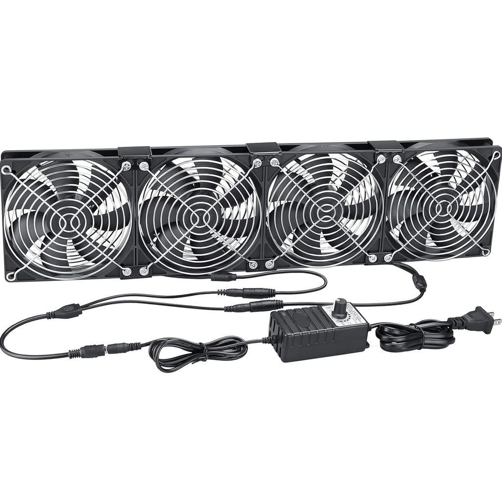 120mm Cooling Fans with Speed Controller L600