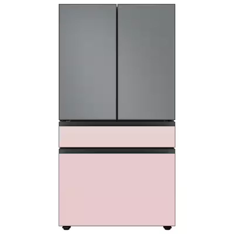 Matte Grey Glass Top Panel for 4-Door French Door Refrigerator S40003