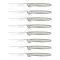 8pc Stainless Steel Serrated Steak Knife Set Y81768