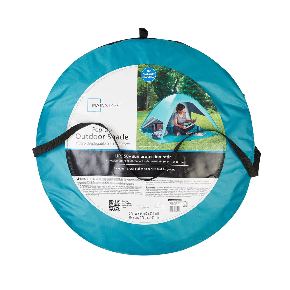 Shark Pop up Shade Tent UPF 30+ T934
