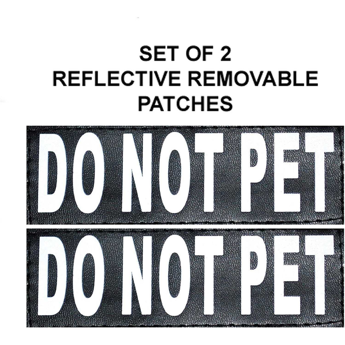 Dog Vest Harness with 2 Reflective Removable Patches I62360