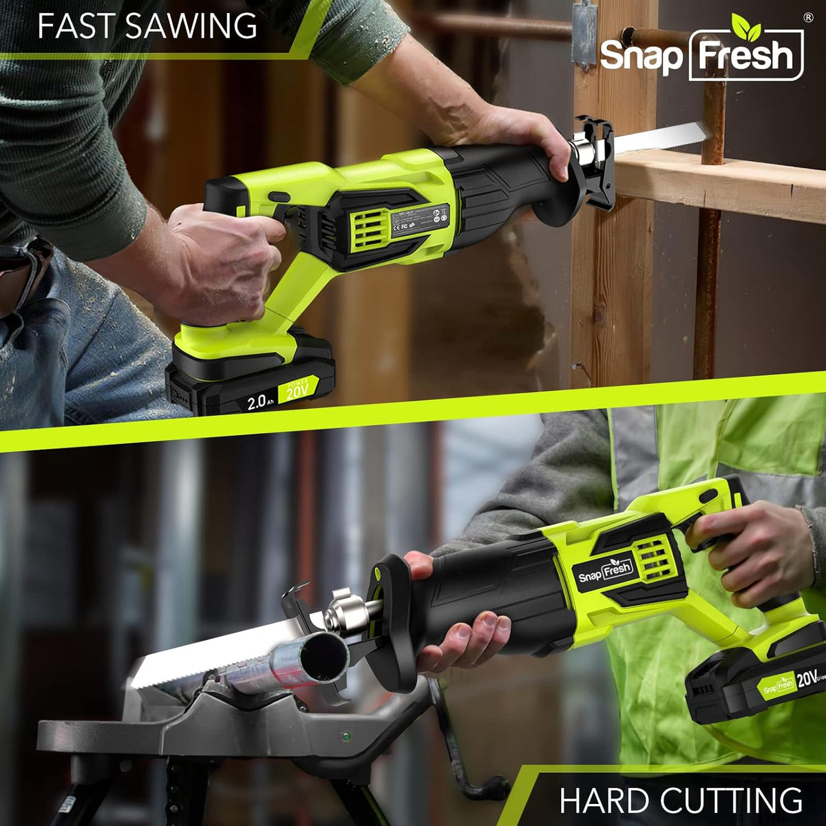 Cordless Reciprocating Saw 20V 2.0Ah P99946