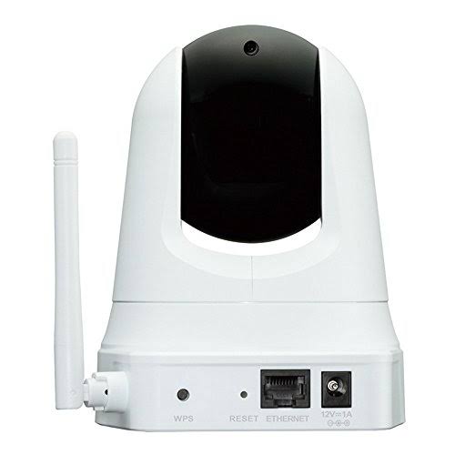 Pan Tilt Wi-Fi Camera White L762741