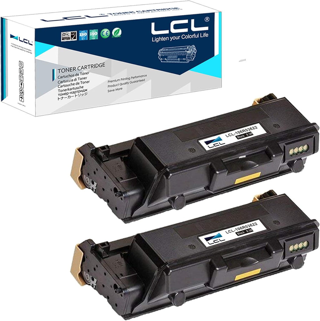 Compatible Toner Cartridge Replacement 2-Pack Black B444069