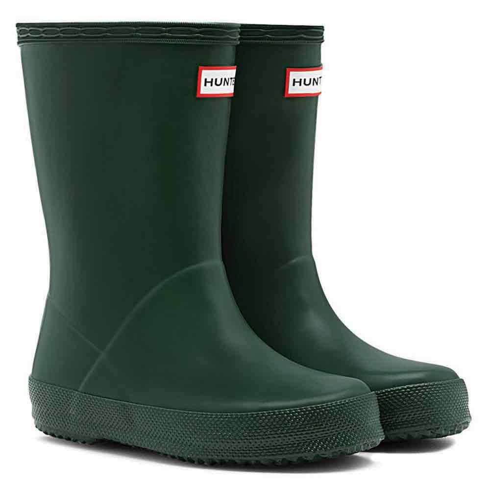 Green Kids Rain Boots Q84877