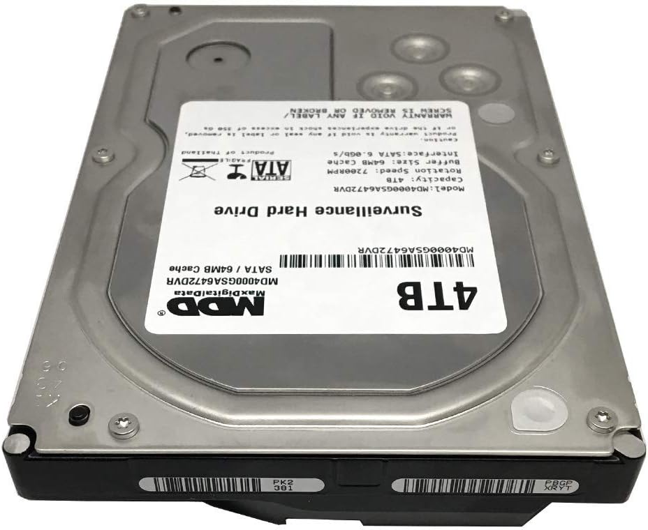 4TB 7200PM SATA 6.0Gb/s 3.5 Internal Hard Drive Pack of 2 B5012