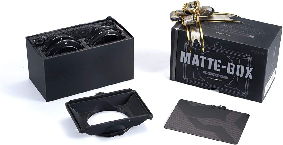 Mini Matte Box with Four Lens Adapter Rings A2115