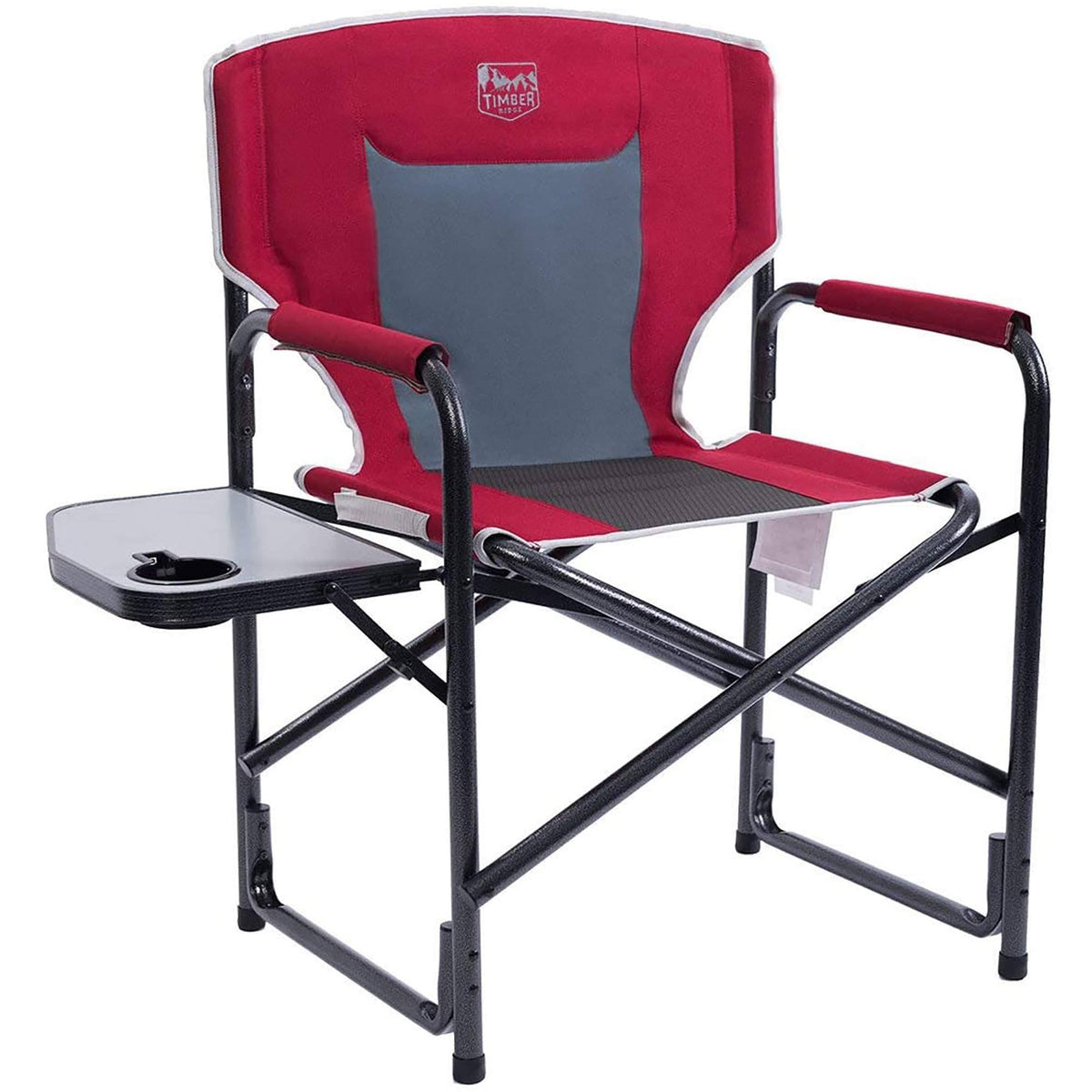 Folding Aluminum Camping Chair with Side Table X512