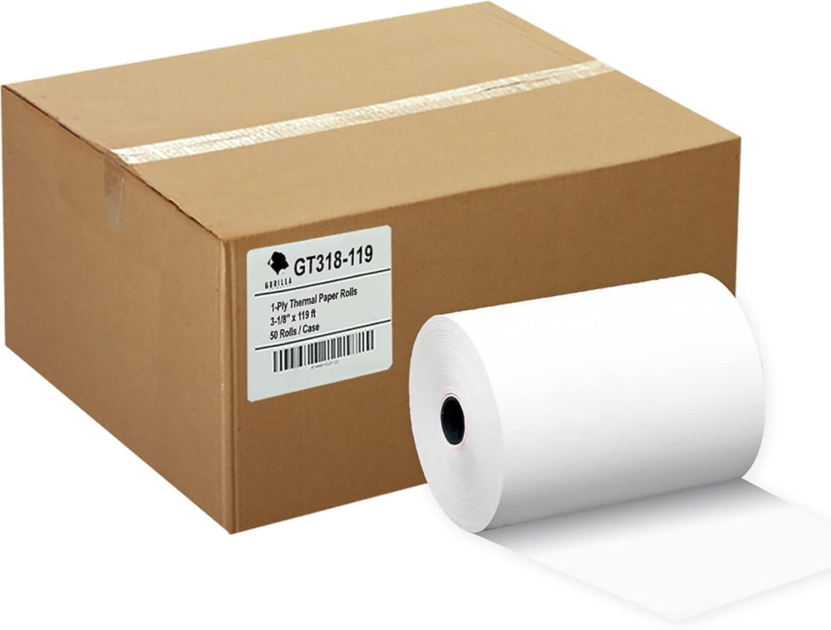 Thermal Paper Receipt Rolls 3 1/8 x 230 ft 32 Rolls B978