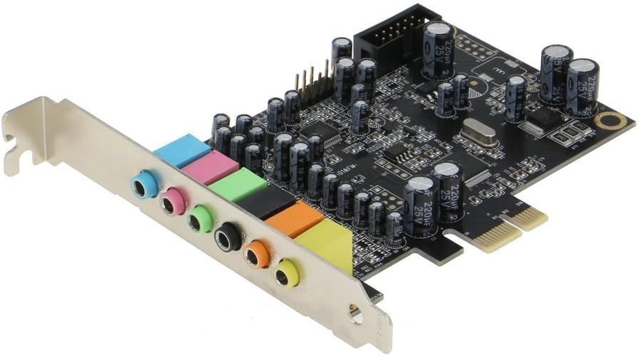 PCIe 7.1 Channel Sound Card with SPDIF Bracket J868212