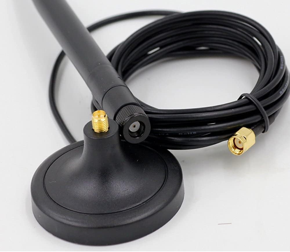 Wi-Fi Antenna Magnetic Stand Base with 10 ft Extension Cable I7657