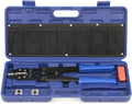Battery Cable Lug Crimping Tool Set with Interchangeable Jaws M1098