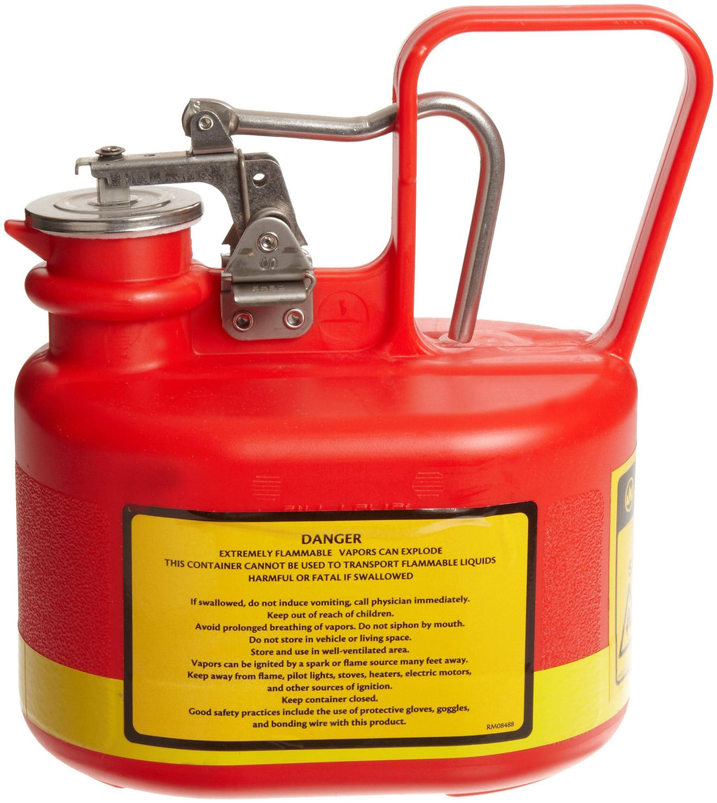 0.5 Gallon Red Polyethylene Safety Can L236424