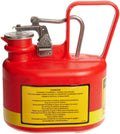 0.5 Gallon Red Polyethylene Safety Can L236424