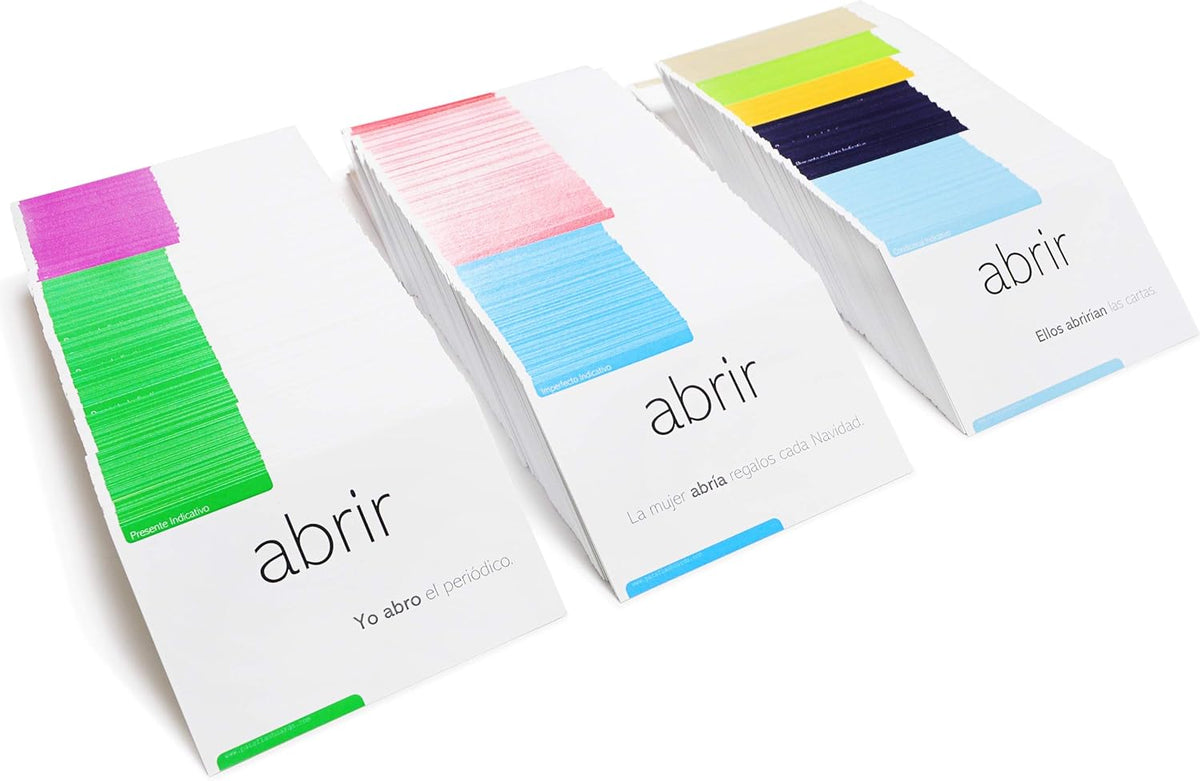 Spanish Conjugation Flash Cards R896940