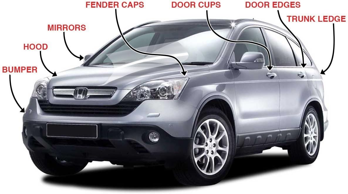 Clear Vinyl Wrap Film with Squeegee and Felt Applicator G792976