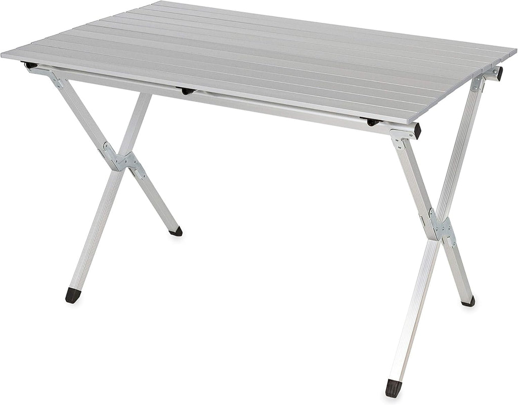 Aluminum Roll-Up Campsite Table with Carrying Bag R12326