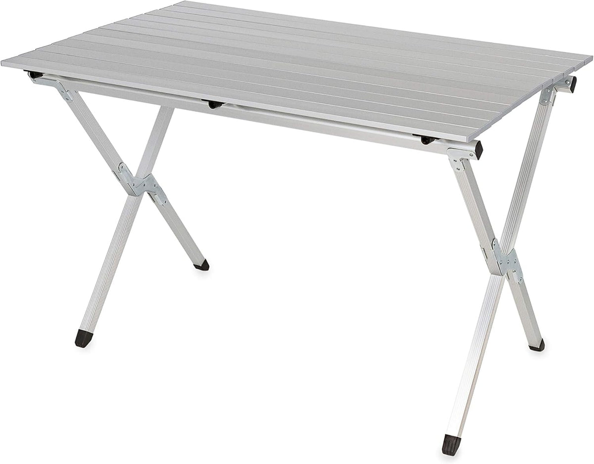 Aluminum Roll-Up Campsite Table with Carrying Bag R12326