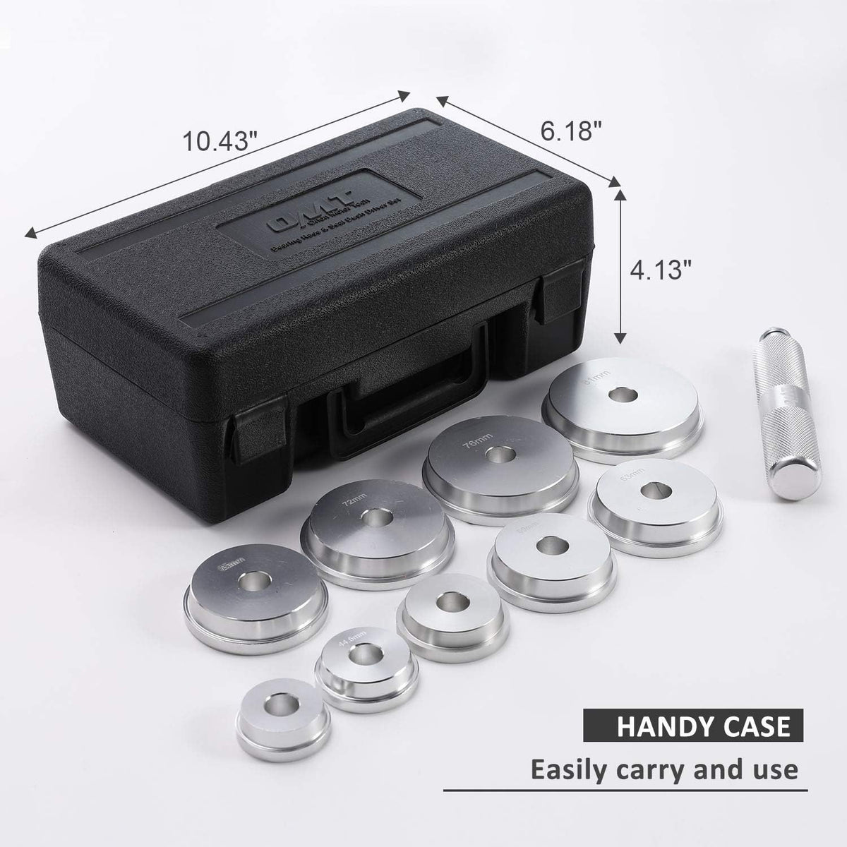 Bearing Race and Seal Bushing Driver Install Set 9 Discs N314722