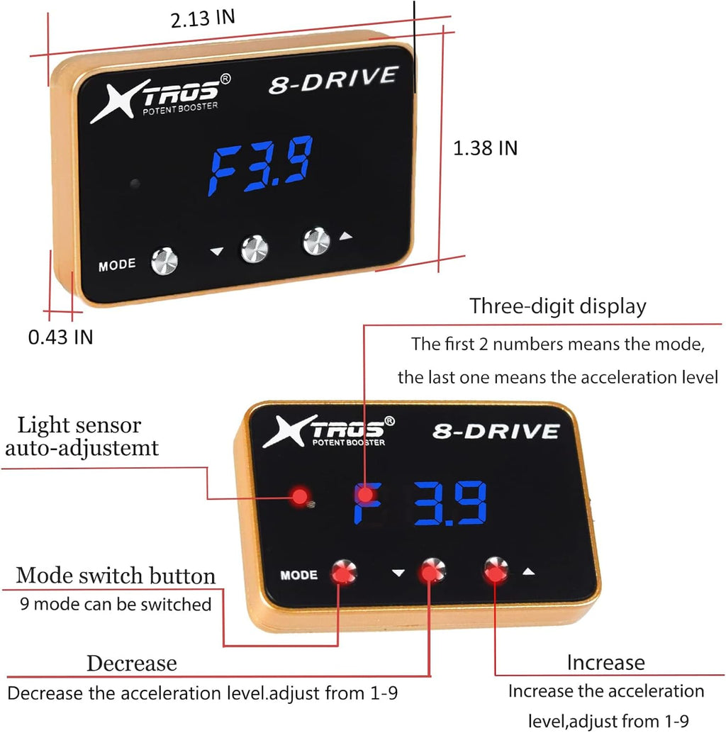 Pedal Throttle Response Controller Electronic Accelerator I9677