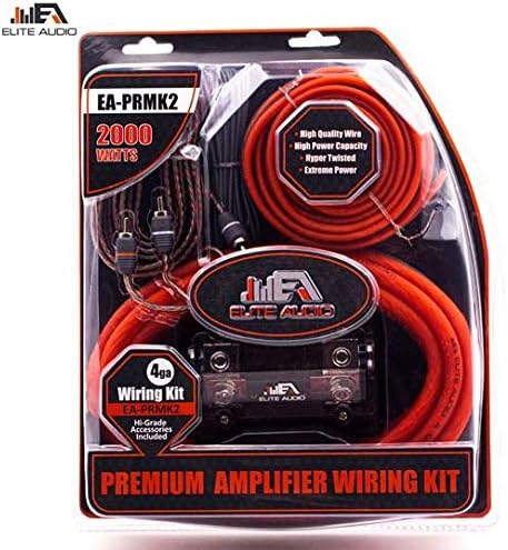 0 Gauge CCA Amp Kit with 20 feet 0 AWG + 2-Channel RCA Interconnects E725