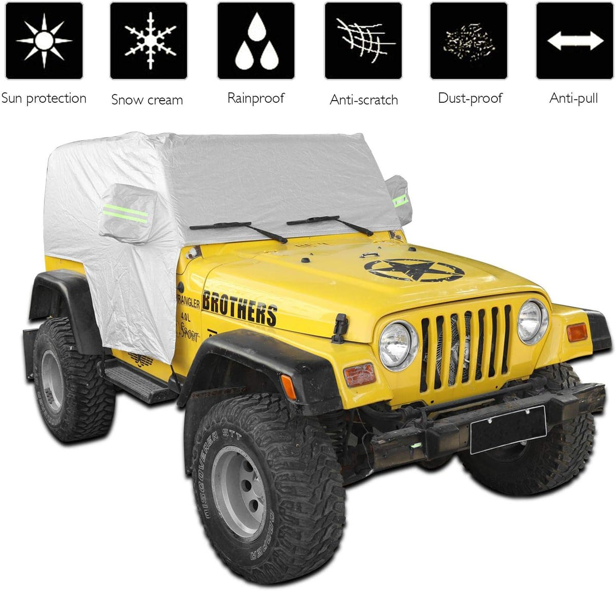 Weatherproof Car Cover L60715