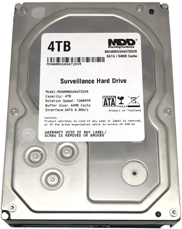 4TB 7200PM SATA 6.0Gb/s 3.5 Internal Hard Drive Pack of 2 B5012