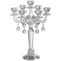 Crystal Candelabra Taper Candle Holder X9907