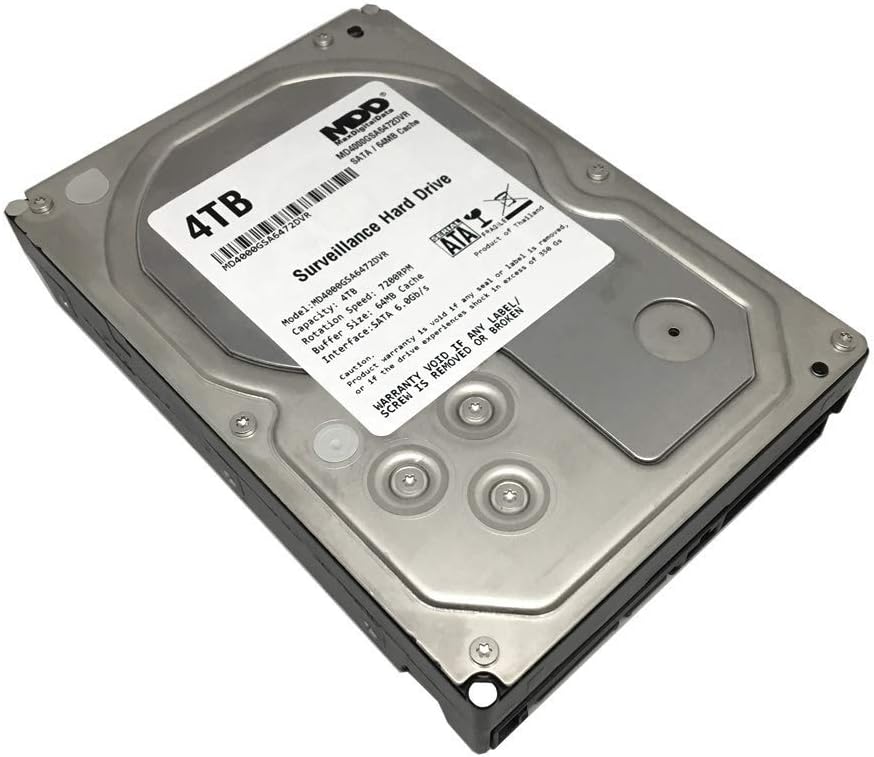 4TB 7200PM SATA 6.0Gb/s 3.5 Internal Hard Drive Pack of 2 B5012