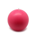Hot Pink 4 inch Ball Candles F516654