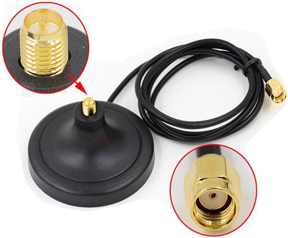 Wi-Fi Antenna Magnetic Stand Base with 10 ft Extension Cable I7657