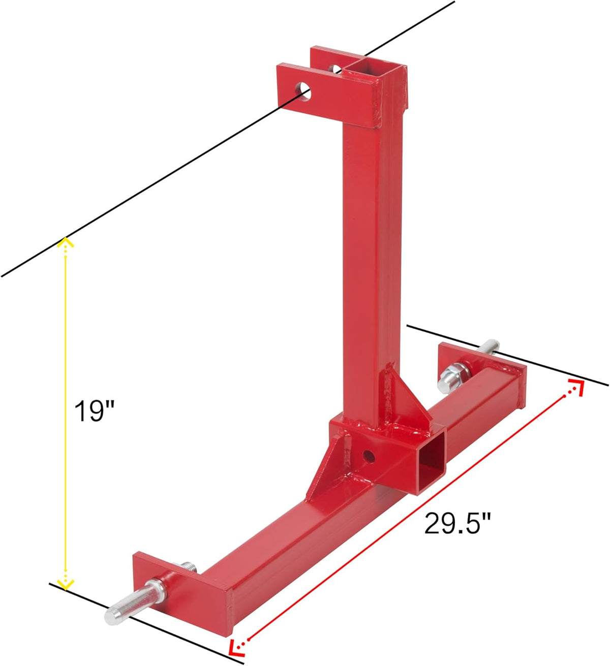 3 Point 2 inch Trailer Hitch Receiver Drawbar A362632