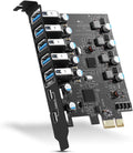 PCI-E to USB 3.0 7-Port Expansion Card J82773